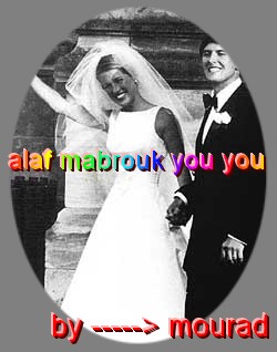 le mariage d'amour!